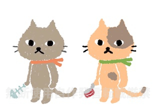 “毛玉猫イラスト”